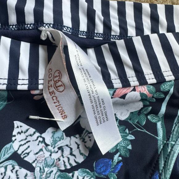 Tart Collections High Cut Floral Print Riley Cheeky Bikini Bottom Size L NWOT - Picture 9 of 10